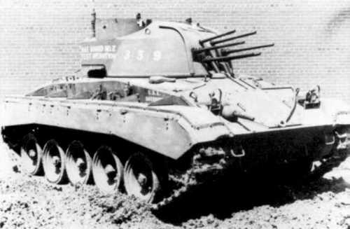 Multiple Caliber .50 Gun Motor Carriage T77