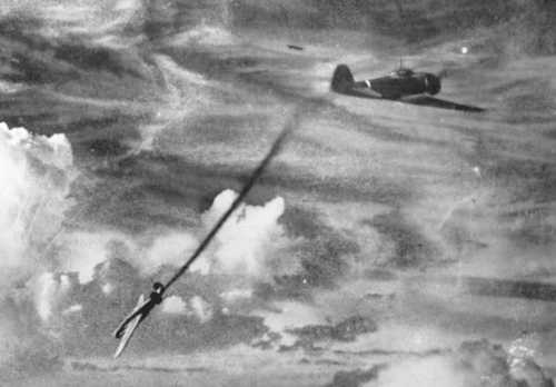 B-24 Bomber down