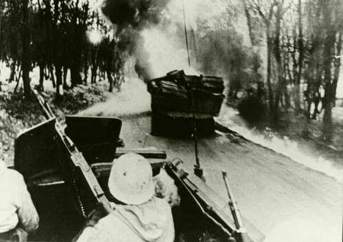 Halftrack In Pilis Hungary