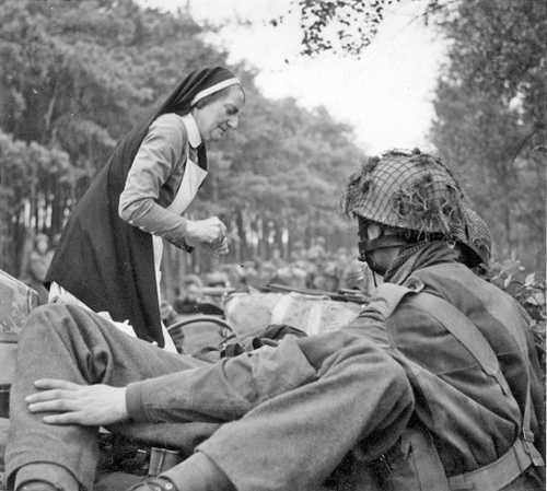 British wounded