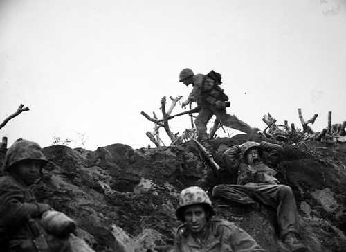 Marine makes a break