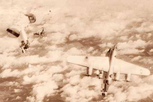 A B-24M of the 448th Bombardment Group