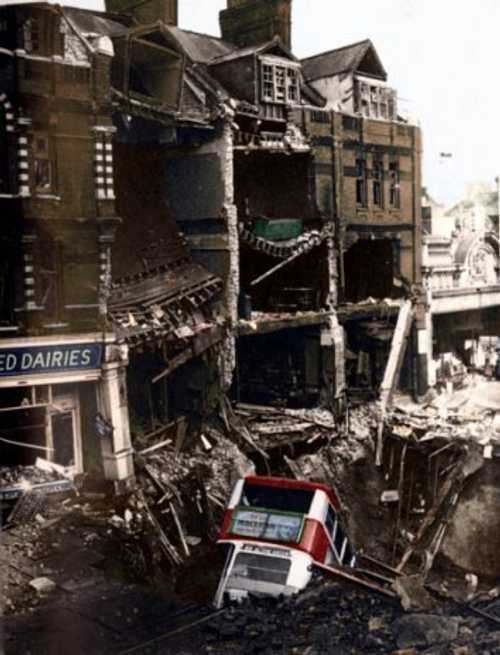 London Blitz damage