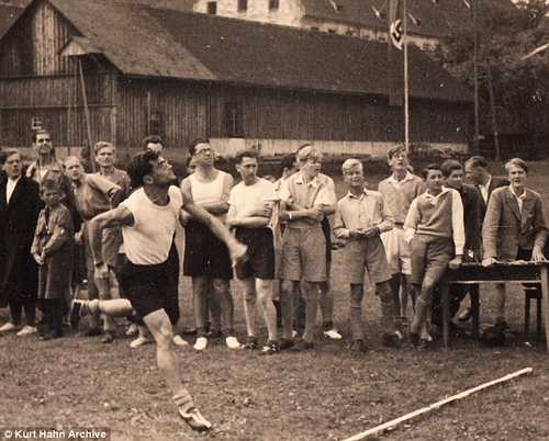 Prince Philip at Salem School in southern Germany