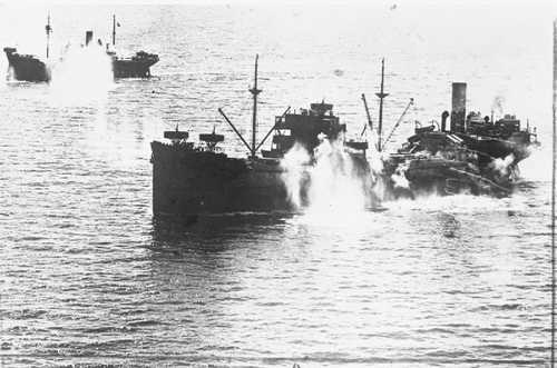 Under Beaufighters attack