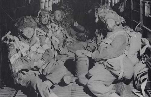 en-route to Normandy