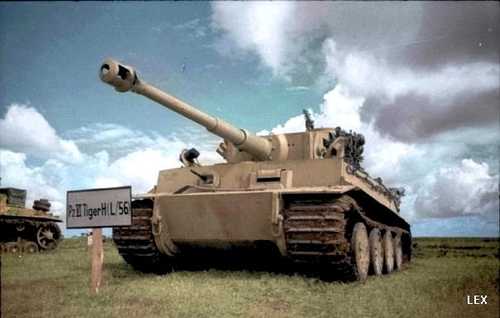 The tiger tank after Kursk battle, 1943