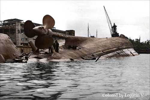 Admiral Sheer wreck.