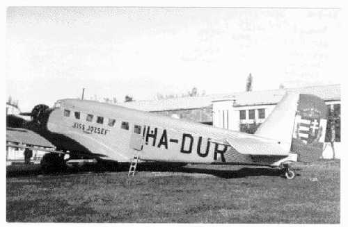 Regent Horthy's Ju-52 Transport 