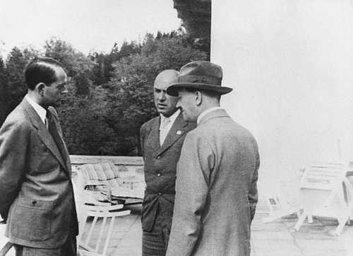 ADOLF HITLER AT THE BERGHOF