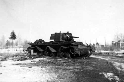 Knocked out tank 