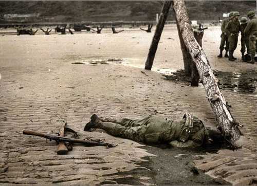 Fallen American soldier
