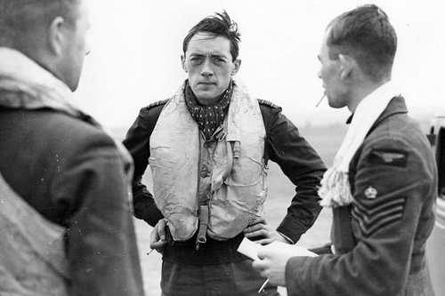 Battle fatigued fighter pilot