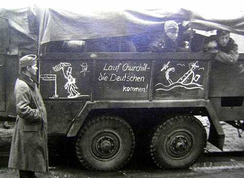 Warning to the British