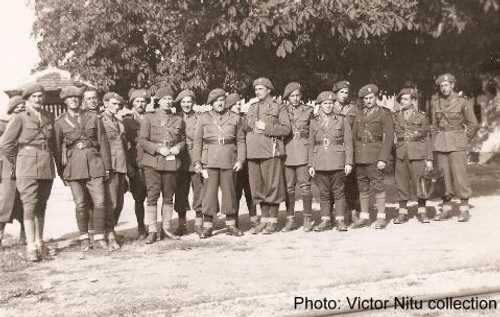 Mountain troop officers