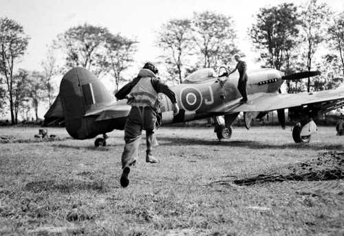 Take-off in a hurry