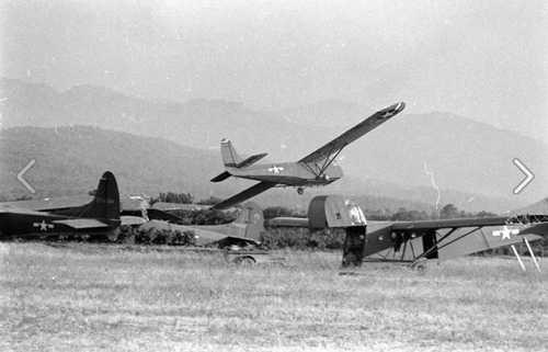 1944 France US Gliders landing