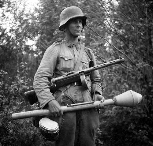 Armed for infantry and armor