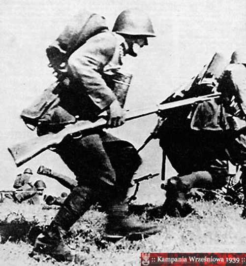 Attack of the Polish infantry Sept. 1939