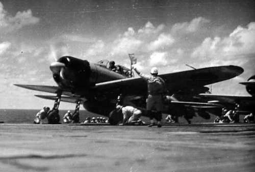 Zero Fighter in the Indian Ocean
