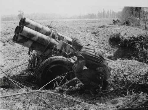 German weapon used against Warsaw in 1944.