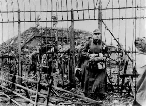 German soldiers surrender