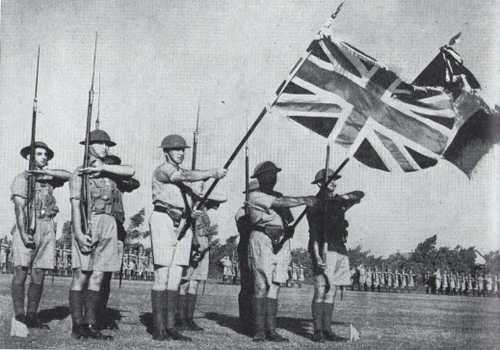 Standards for the Free French Legion of the Orient