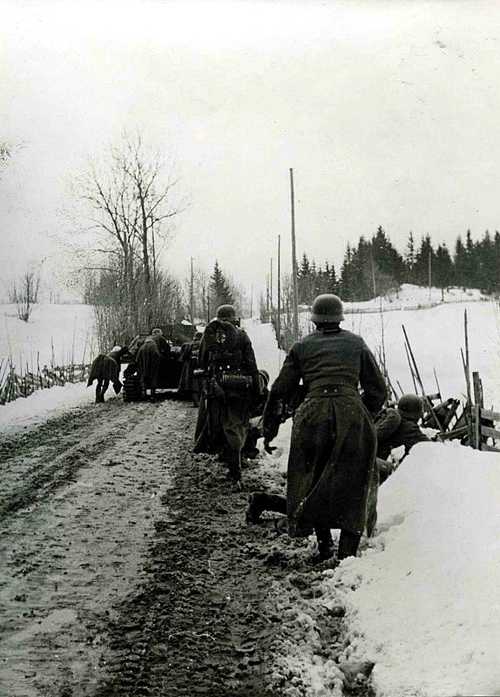 German soldiers in Norway