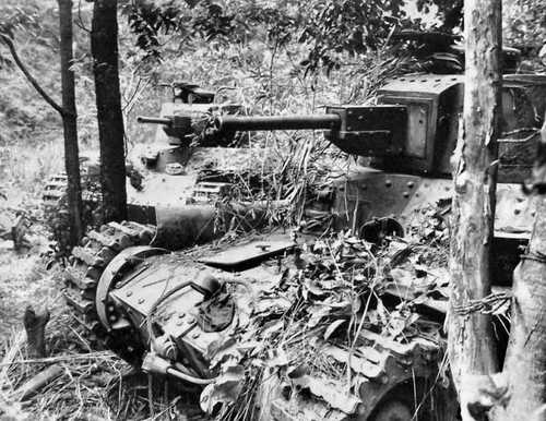 Chi-Ha Tanks in Luzon 1945