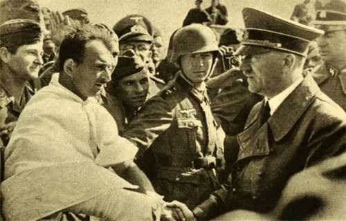 Hitler Visits the Front