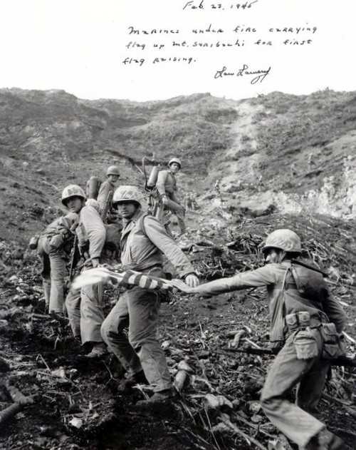 On Iwo Jima