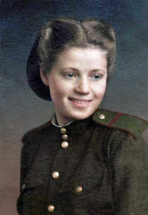 Unknown russian female corporal