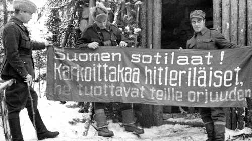 Soviet propaganda for the Finns