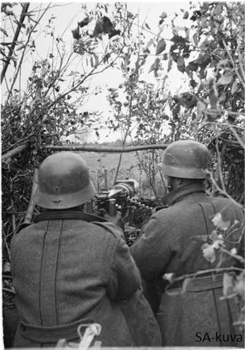 Machine-gun position