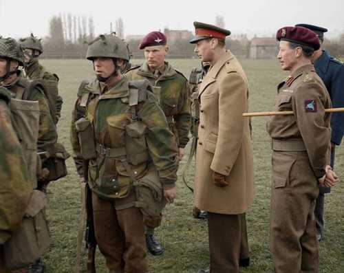 Royal inspection