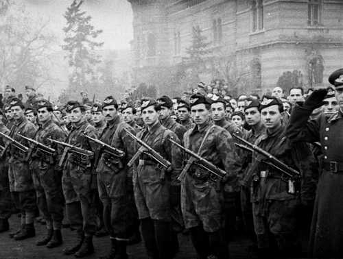 Bulgarian paratroopers 1945