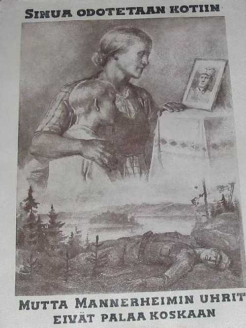 Soviet propaganda leaflet for Finnish soldiers 