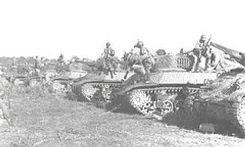 M3A3 Light armor tanks of NRA in Burma