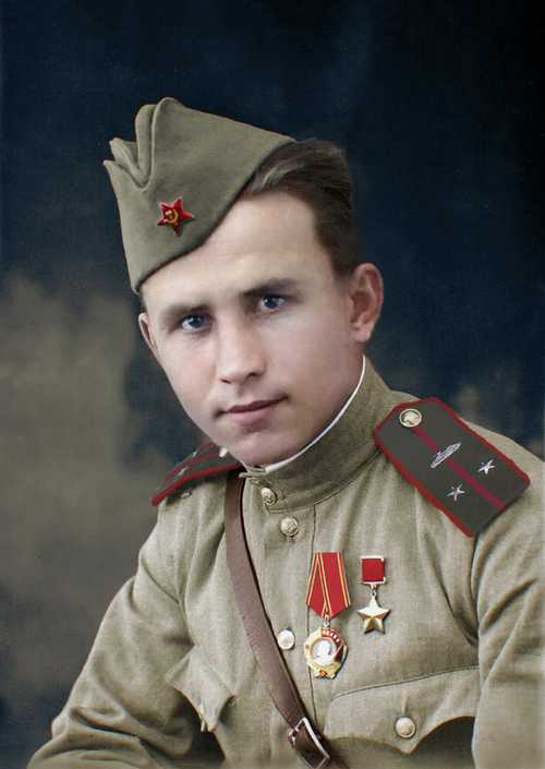 Hero of the Soviet Union Vladimir Klochkov