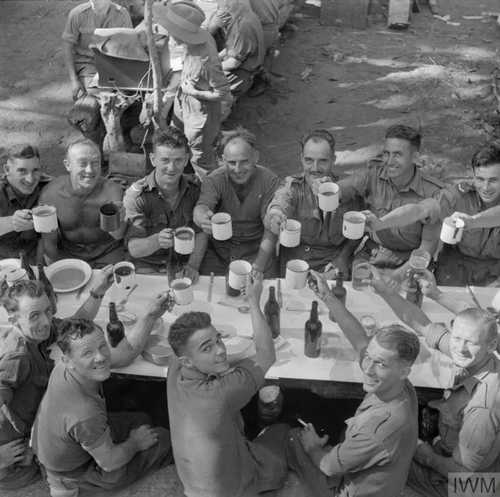 Cheers! Whatever is in the cup...