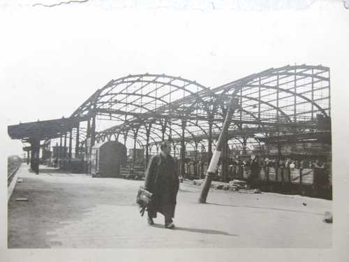 German railway station & evacuation