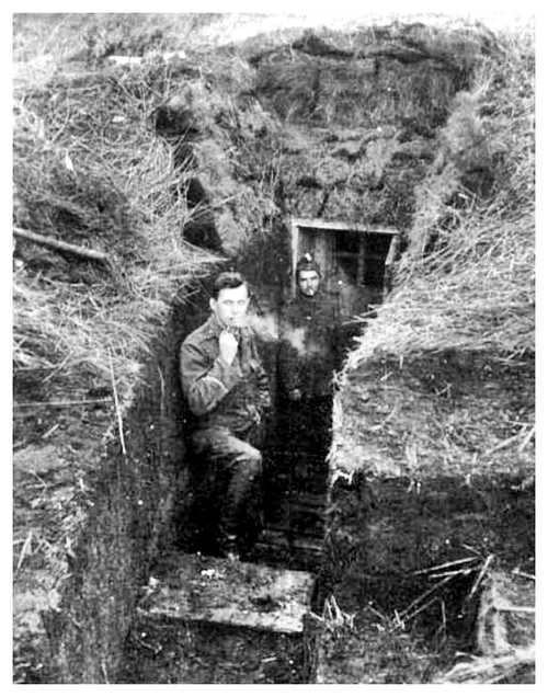 Hungarian Bunker, Russian Front, 1942