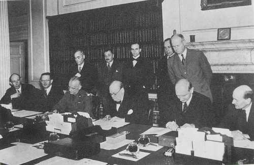 Signing the contract