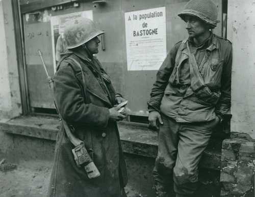 Stunned 110th IR soldiers