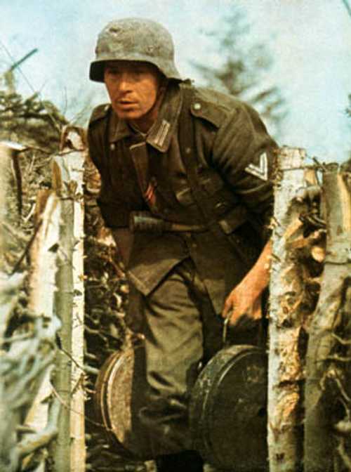 Mine laying corporal