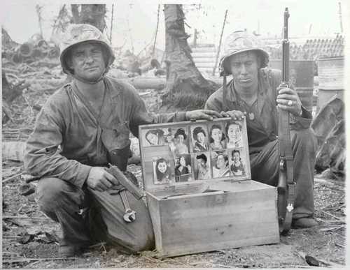 captured Japanese locker