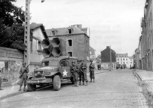 Soldiers with Dodge Truck
