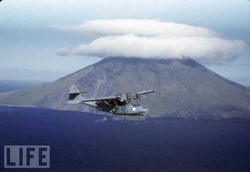 PBY-5 Over The Aleutians