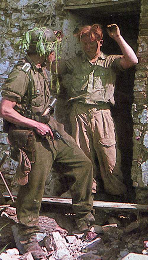 Captured British Soldier