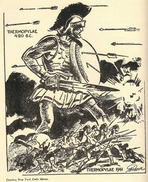 Thermopylae, 480 B.C. and 1941 ...